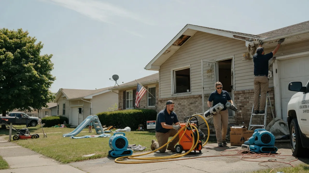 Water Damage Restoration in Avon, IL near me